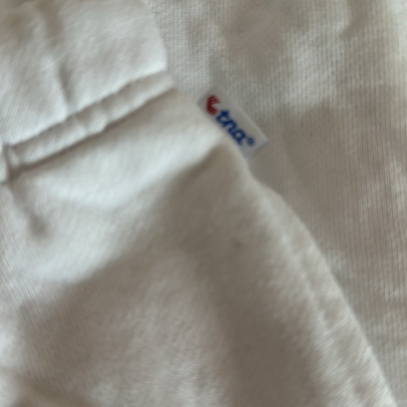 Bright white TNA sweat pants! - Picture 3 of 4